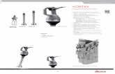 VORTEX - IFM Brasil- Variotronic: Variador de velocidade estabilizado com controle de potência. • Sistema de segurança contra o acionamento involuntário. • Botão para acionamento
