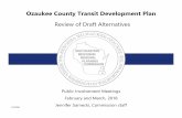 Review of Draft Alternatives - SEWRPC€¦ · Review of Draft Alternatives Presentation on draft transit alternatives ... Transportation Network Company (Lyft/Uber) 2. On-demand Shared-Ride