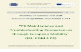 PC Maintenance and Troubleshooting …cnnt-puc.net/.../pdffiles/Newsletter_no_5_-_July_2016.pdfKA1 - Learning Mobility of Individuals VET learner and staff mobility “P MAINTENANCE