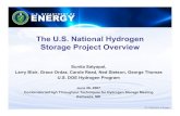 The U.S. National Hydrogen Storage Project Overview ...The U.S. National Hydrogen Storage Project Overview (presentation) Author: Sunita Satyapal, DOE Hydrogen, Fuel Cells and Infrastructure