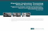 Pipeline Industry Training Needs Survey Analysis - Portage ... · Specifically, this analysis addresses respondents’ perceptions of the industry’s training capacity and needs,