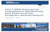 2017 ERO Enterprise Compliance Monitoring and Enforcement … Annual... · 2019-10-07 · 2017 MRRE Coordinated Oversight Effectiveness Survey ... various compliance monitoring activities