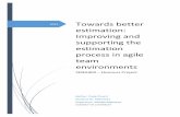 Towards better estimation: Improving and supporting the ...cosc.canterbury.ac.nz/research/reports/HonsReps/2015/hons_1509.pdf2015 Towards better estimation: Improving and supporting