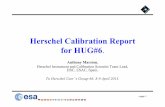 Herschel Calibration Report for HUG#6herschel.esac.esa.int/Docs/...CalibrationReport.pdf · – Main point was clarification of necessary calibration tasks before launch – Also