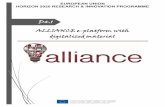 D4.1 ALLIANCE e-platform with digitalized materialalliance-project.eu › wp-content › uploads › 2016 › 03 › ... · This project has received funding from the European Union’s