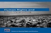 Human Rights and Slum-Upgrading - SARPN · some slum upgrading approaches have relied nearly exclusively on the target group’s resources (for example, slum upgrading projects organised