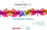 The Network. Intuitive. - BRINEL...The Network. Intuitive. Cisco DNA Center Cisco DNA Center: Simple workflows Design Provision Assurance Policy Wireless access points Wireless LAN