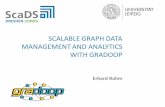 SCALABLE GRAPH DATA MANAGEMENT AND ANALYTICS WITH GRADOOP · Scalable and Secure Data Platforms Visual Analytics Big Data Integration & Analytics Digital Humanities Life Science &