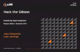 Hack the Gibson - F-Secure Labs · root@bt5:~/mpi# mpirun -H node,localhost uname -a Linux bt5 3.2.6 #1 SMP Fri Feb 17 10:34:20 EST 2012 x86_64 GNU/Linux Linux bt 2.6.39.4 #1 SMP