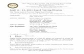 New Mexico Regulation and Licensing Department BOARDS AND ... · 5. Beehive Homes of Enchanted Hills New 6336 Enchanted Hills Blvd Clover Wagner, R.Ph. Rio Rancho, NM 87144 6. Beehive