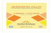 €¦ · DHRNRYR VILLA Sri Ambal Vijayalakshmi Nagar villas @ "Pleasant Living" NELLAI KRISHNA GROUP Nellai Krishna Construction Private Limited. 8015 90 90 90
