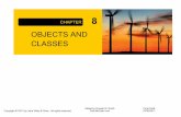 OBJECTS AND CLASSES - University of Richmond › ~dszajda › classes › ... · Instantiating Objects Objects are created based on classes Use the new operator to construct objects