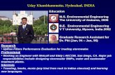 Uday Khambhammettu, Hyderabad, INDIAunix.eng.ua.edu/~rpitt/Presentations/Urban_water... · Uday Khambhammettu, Hyderabad, INDIA Research • Upflow Filters Performance Evaluation