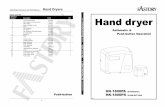 Reference Hand dryer - Restroom Direct: Hand Dryers ...€¦ · E0101-0012 E0101-0016 C0101-0001 F0203-0001 F0203-0002 C0101-0021 A0103-0001 K0103-0001 D0101-0008 C0103-0013 F0403-0001