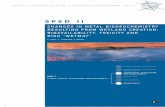 EV32 Rapport Final - Federaal Wetenschapsbeleid · the metal mobility in wetlands, but the hydrological regime is a parameter that can be controlled fairly easily. It also influences