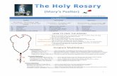 Scripture$Meditaons$ - Joao's Blog · Say an Ave (Hail Mary) on each of the three beads. Large, red beads: Say a Gloria (Glory Be), Say the Fatima Prayer, Announce the relevant Mystery
