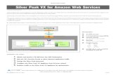 QUICK START GUIDE Silver Peak VX for Amazon Web Services · PN 200695-001 Rev H » R6.2 1 of 20 QUICK START GUIDE Silver Peak VX for Amazon Web Services Silver Peak Systems, Inc.