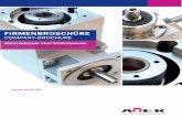 FIRMENBROSCHÜRE - Eurodex · 2014-12-02 · tion for our success in the marketplace. ATEK bevel gearboxes are used successfully in highly diverse applications all over the world.