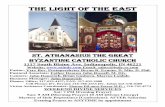 THE BYZANTINE LANTERN › 2015 › 03 › st...EASTERN CHRISTIAN FORMATION CLASSES 2014-2015 CLASSES CONTINUE THIS SUNDAY. WE WILL NOT HAVE CLASSES ON THE HOLY PASCHA [APRIL 5TH] AND