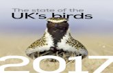 2017 - BTO - British Trust for Ornithology › ... › state-of-uk-birds-_2017.pdf · 6 The state of the UK’s birds 2017 The state of the UK’s birds 2017 7 Volunteers play a crucial