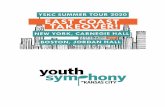 youthsymphonykc.org › files › East-Coast-Tour-Information-Packet.pdfYSKC SUMMER TOUR 2020 EAST COAST TAKEOVER! NEW YORK, CARNEGIE HALLI BOSTON, Eii JORDAN HALL; Author: Russ Pieken