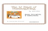 The 12 Days of Thanksgiving - The Autism Helper · The 12 Days of Thanksgiving Page 1 dogs presents pumpkins bananas apples squash acorns leaves buckles hats jackets grass bees corn