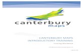Canterbury Maps Introductory Training · Go to Canterbury Maps Open Data by selecting Open data on the top menu bar. 2. Enter a search word or select a Category Download Data ...