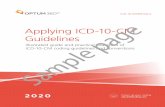 ICD-10 ESSENTIALS Guidelines page · Power up your coding optum360coding.com 2 0 2 0 2020 Applying ICD-10-CM Guidelines Illustrated guide and practical examples of ICD-10-CM coding