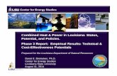 Combined Heat & Power in Louisiana: Status, Potential, and ...Louisiana CHP Market Potentials 13 The analysis starts with a dataset of 235 Louisiana commercial and industrial facilities.