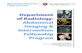 Department of Radiology: Abdominal Imaging & Intervention · imaging experience utilizing all high-tech imaging modalities. Fellows participate in the clinical work and responsibilities