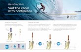 WaveOne Gold Surf the canal with confidence · 2020-04-27 · WaveOne® Gold Glider file passively progress through any secured region of the canal. Use the WaveOne® Gold Glider