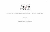 55 PLUS GOAN ASSOCIATION WEST GTA INC.home.55pga.com › content › home › 2012-55pga2012annualreport.pdf · WOODBINE RACETRACK (May21): 33 members attended an enjoyable day of