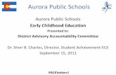 Aurora Public Schoolsassessment.aurorak12.org/wp-content/uploads/sites/5/2009/... · 2013-10-07 · Aurora Public Schools PACESetters! Aurora Public Schools Early Childhood Education