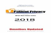 HIPAA Must Know Series 2018 - HIPAA Compliance Kithipaacompliancekit.com/images/HIPAAEssentials2018.pdfThe best way to avoid involvement with the OCR is to protect the records you