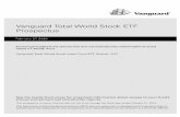Vanguard Total World Stock ETF Prospectus · Vanguard Total World Stock ETF Prospectus The Securities and Exchange Commission (SEC) has not approved or disapproved these securities