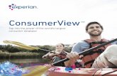 ConsumerView - Experian€¦ · mobile and TV. From Facebook to Pandora to Dish Network, we can help you target exact individuals across channels, devices and publishers. Our solution