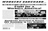 War on Terror War on Immigrants, Blacks, I.aln~r, Fight ... · "War on Terror" = War on Immigrants, Blacks, I.aln~r, Fight lor a Workers America! DECEMBER, 20-Moving a step closer