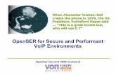 OpenSER for Secure and Performant VoIP Environments - Kamailio · OpenSER SOummit 2006 at INNOVATION EDGE • Innovation is the activity of people and organizations to change themselves