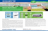 Smart Agriculture - GIGABYTE...Smart Agriculture Introduction In order to bring agriculture efficiency with technology, GIGABYTE ... B1-A,No 0 Sec ,Beixin d indian ist New Taipei City