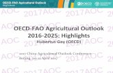 2017AOC 2017AOC 2017AOC 2017AOC OECD-FAO Agricultural …aii.caas.net.cn/aoc/2017aoc/pdf/A16 Hubertus Gay-OECD-FAO Agricu… · •Climate change will add to them •Policy-induced