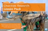 Lesson Pack · List reasons why the charity’s work is important to society and why it deserves support and donations. Research Extension: Gather information that might help to persuade