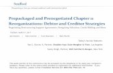 Prepackaged and Prenegotiated Chapter 11 Reorganizations ...media.straffordpub.com/products/prepackaged-and-p... · 3/7/2017  · No specific requirements where the target security