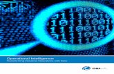 Operational Intelligence · 2016-03-07 · Operational Intelligence, critical software capabilities are required. The infrastructure approach requires a system capable of collecting