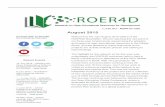 August 2015 - roer4d.orgroer4d.org/wp-content/uploads/2014/01/ROER4D-Newsletter-August-… · Welcome to the JulyAugust 2015 edition of the ROER4D Newsletter. We are reaching the