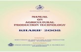 EDITED & FINAL Manual on Agricultural Production Technology- …agriodisha.nic.in/content/pdf/Kharif_Mannual-2008.pdf · 2016-08-17 · Ragi : Minor millets : Pulse Crops (greengram,