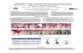 Treatment of deep intrabony defects with guided tissue regeneration … · 2019-05-09 · Treatment of deep intrabony defects with guided tissue regeneration using entire papilla