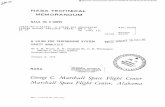George Marshall Space Flight Center Marshall Space Flight ... · 7. Factors that may cause secondary component failures 8. Factors that may cause sequential failures 9. Need for further