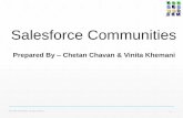 Salesforce Communities - YES CRM Consultants · Salesforce Communities Prepared By ... To further customize and brand your community, go to Branding, Login Page and Emails tabs. Publish