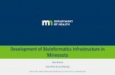 Development of Bioinformatics Infrastructure in Minnesota › conferences › proceedings... · Development of Bioinformatics Infrastructure in Minnesota. I am not a bioinformaticist