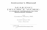 MAKING DIVORCE WORK - Psychotherapy.net · using the Instructor’s Manual for the DVD Making Divorce Work: A Clinical Approach to the Binuclear Family may reproduce parts of this